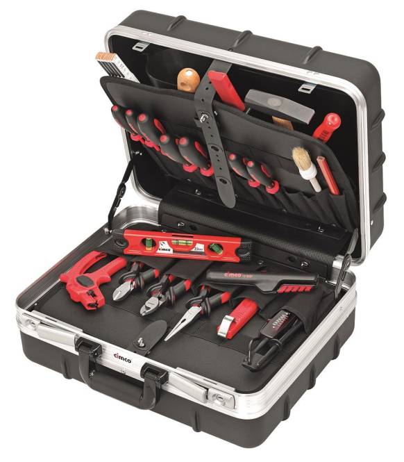 Cimco Lehrlingskoffer Eco 170500 ** Hartschalenkoffer ABS Install.Baumaterial Werkzeug MessgerÃ¤te