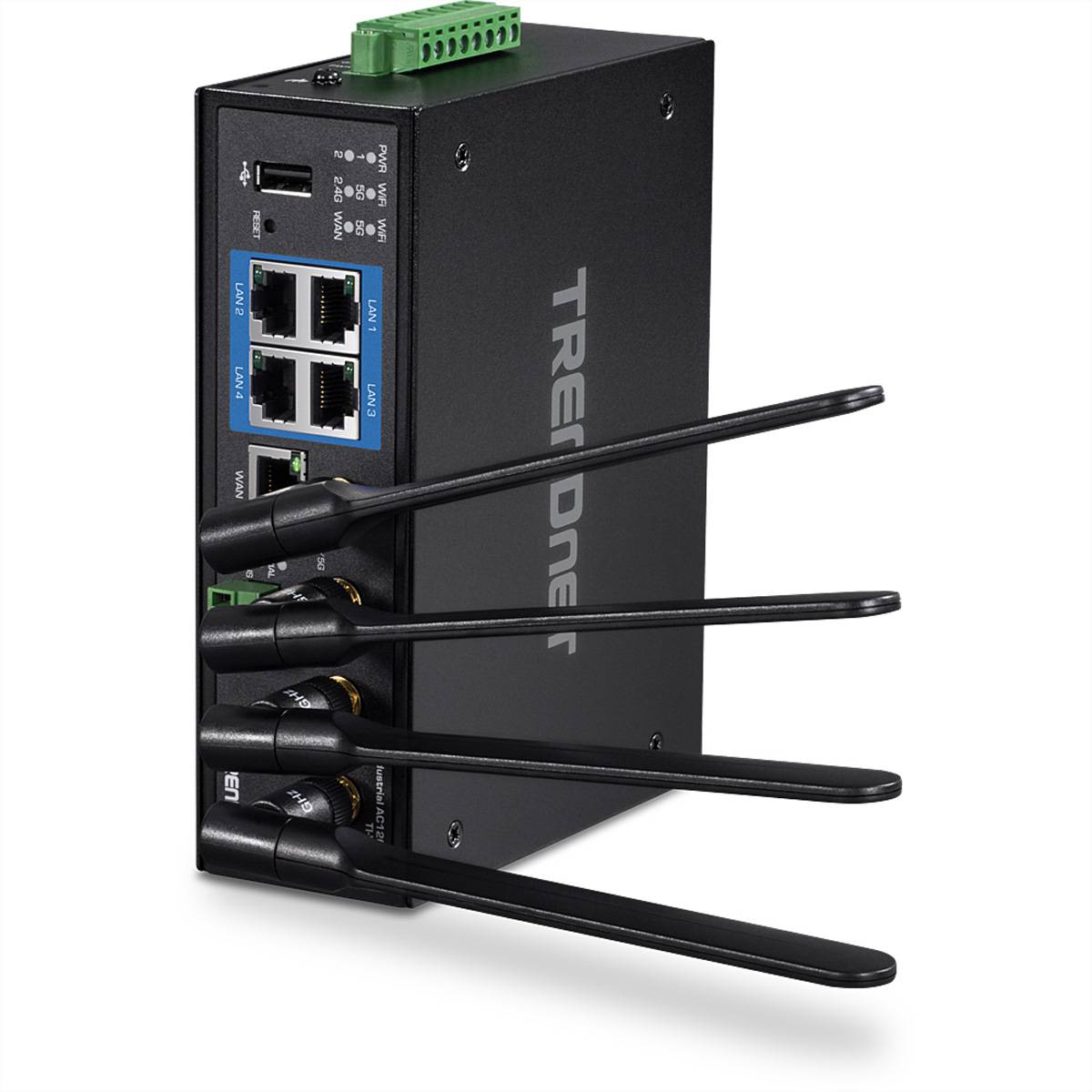 TRENDnet TI-W100 Industrial Router, Wireless AC1200 Router Networking