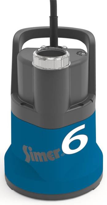 JUPU JP SCHMUTZWASSERPUMPE OD6601G-06 SIMER 6 230V DT.STECKER Install.Baumaterial