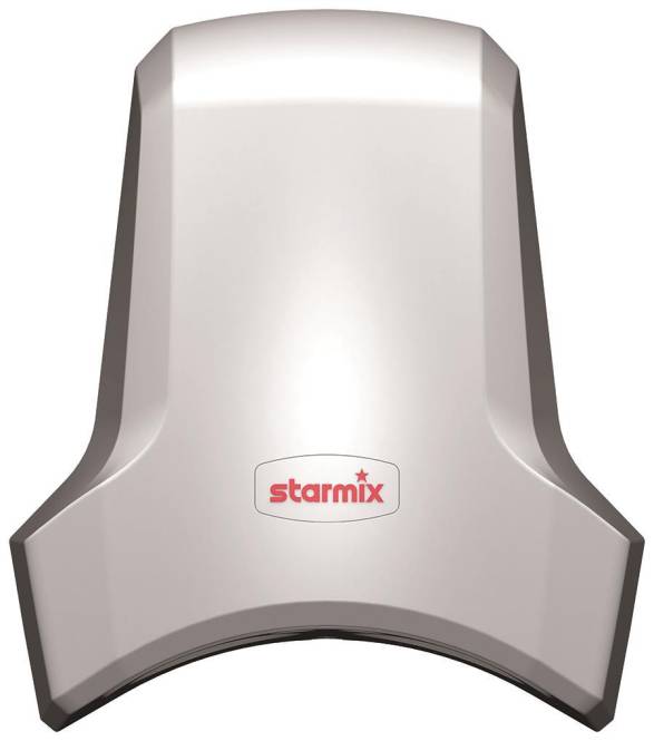 Starmix T-C1 Händetrockner Highspeed berührungslos ws Nr. 100173 Haustechnik Elektrisch heizen