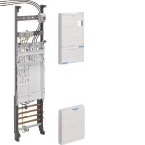Hager KF,1ZP/RES,eHZ,DSS,H ZH3EZ10PN 1050mm,1-feld Lg DE Install.Baumaterial Zählerschr./Verteilg