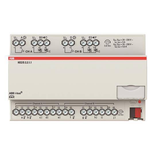 ABB HCC/S2.2.1.1 Heiz/Kühlkr.Ctrl,3-P,2-f 2CDG110220R0011 Install.Baumaterial Schaltermat/Geb.Steu