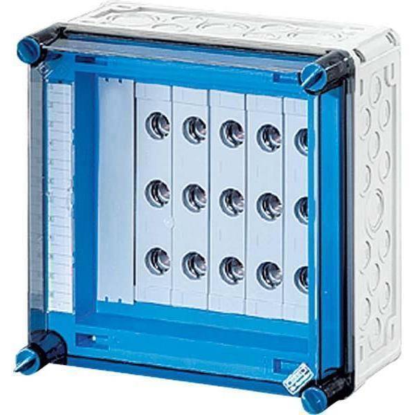 HENS Sicherungs-Geh. MI3235 5x3x63A metrische VorprÃ¤gung Install.Baumaterial ZÃ¤hlerschr./Verteilg