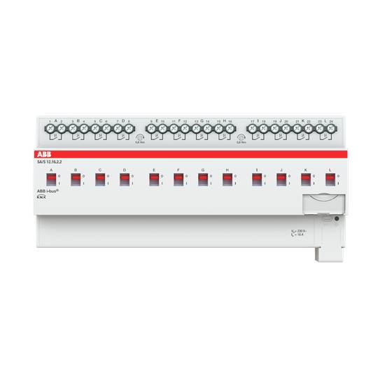 ABB Schaltaktor 12fach 16 SA/S12.16.2.2 A REG 2CDG110264R0011 Install.Baumaterial KNX