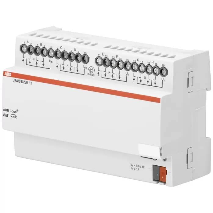 ABB JRA/S8.230.1.1 Jal./Rollladenaktor, 8F 2CDG110131R0011 Install.Baumaterial Schaltermat/Geb.Steu