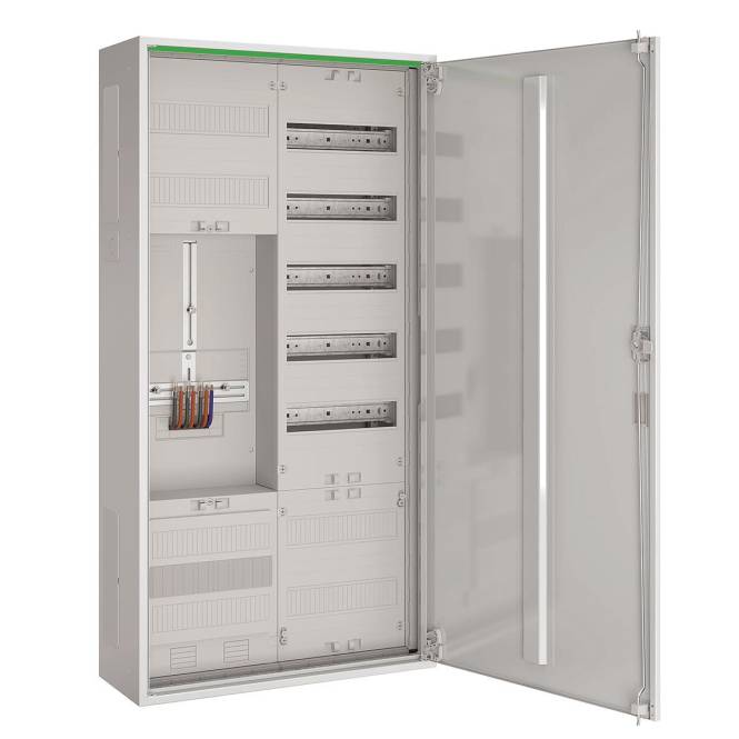 ABN Zählerschrank 3Pkt 1Z ABNRS207Z0011 1V 1APZ HLAK IP44 SKII 5p Install.Baumaterial