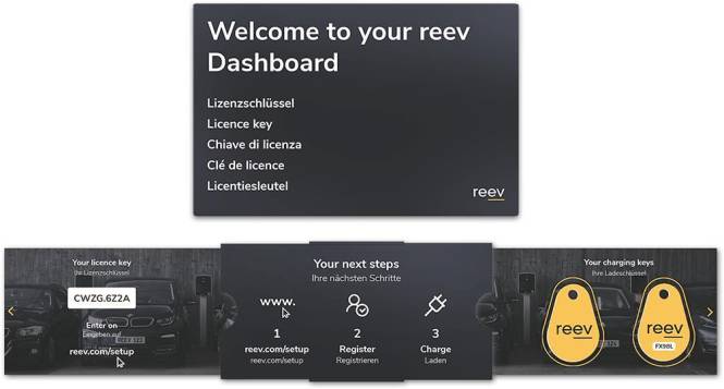 ABL reev ready Pro Lizenzschl. 100000189 f.einen Ladepunkt m.2 Jahre Laufzeit Install.Baumaterial