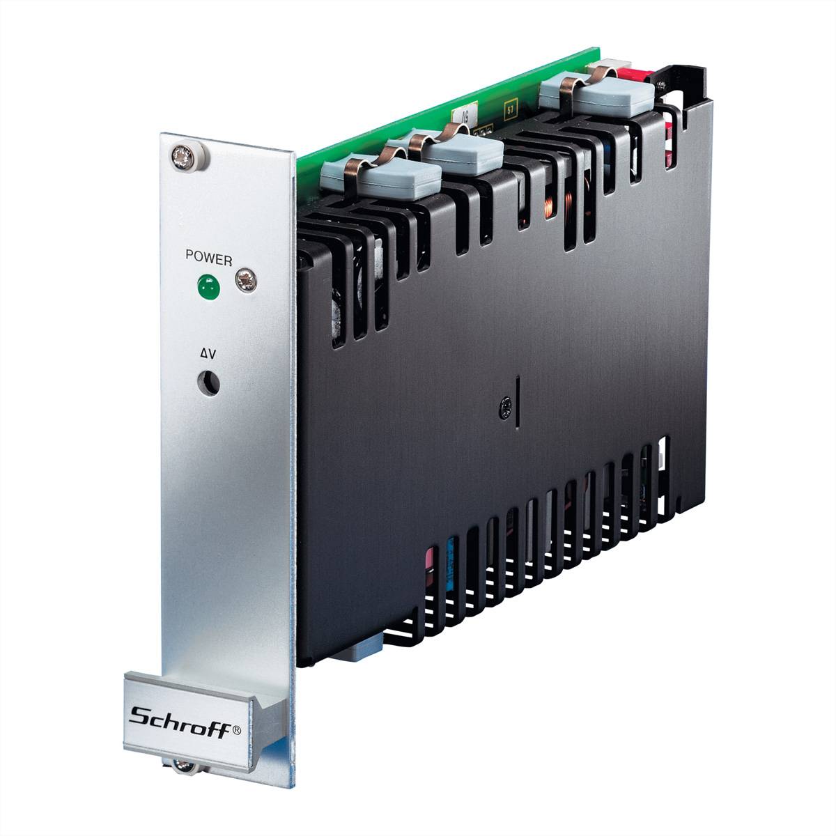 SCHROFF maxpower, 100 W, single - NETZGERAET MAX 124 19 Schränke &amp, Ausbauteile Netzgeräte