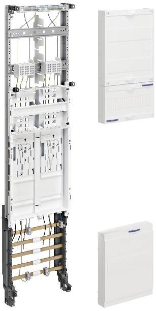 Hager Komplettfeld universZ ZH3EL22 ** 1050mm 2ZP 1feld BKE-I Install.Baumaterial