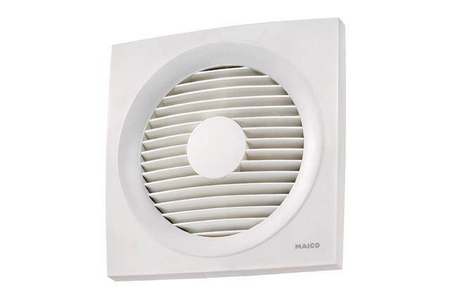 MAICO Wandeinbau-C EN25 Ventilator zur Entlüftung Install.Baumaterial Ventil.Jalou.Mot.Ex