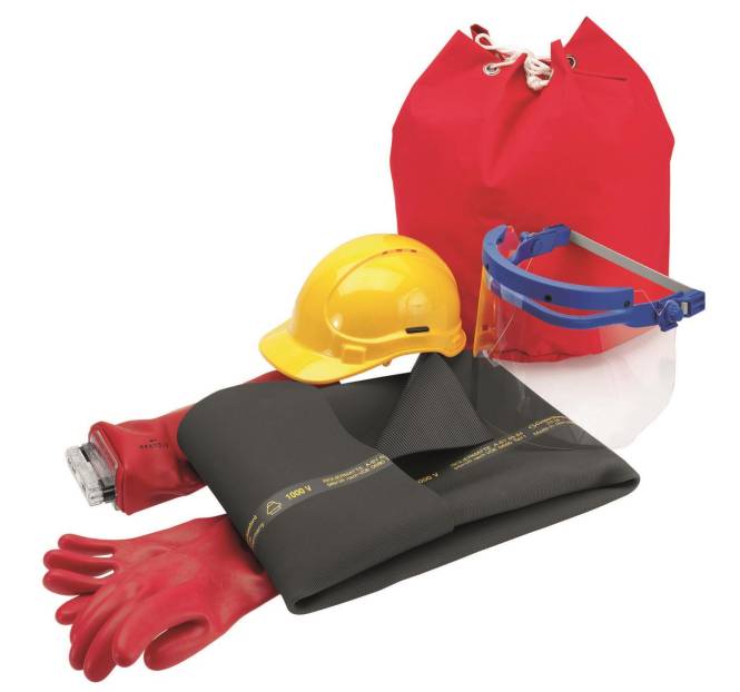 Cimco Sicherheitssortiment 140250 5-teilig Install.Baumaterial Werkzeug Messgeräte