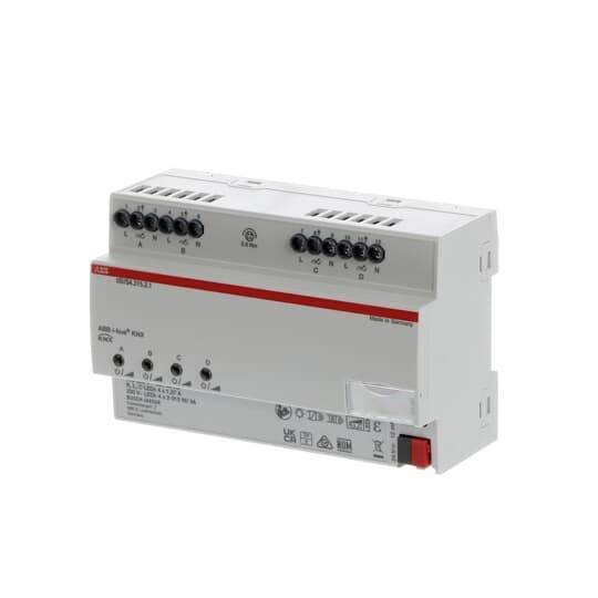 ABB LED-Dimmer 4x315 W/VA UD/S4.315.2.1 KNX REG-Universal-Dimmaktoren Install.Baumaterial KNX