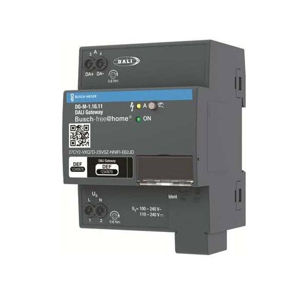 BJ Dali Gateway DG-M-1.16.11 f.Busch-free@home Install.Baumaterial Schaltermat/Geb.Steu KNX