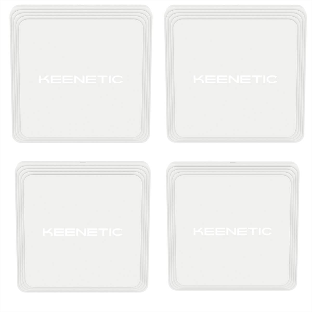 Keenetic Voyager Pro AX1800 Mesh WiFi-6 Router/-Extender/-Access-Point, 4er-Pack Wireless LAN Access