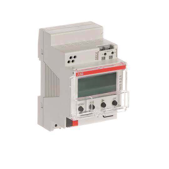 ABB FW/S8.2.1 Funkschaltuhr, 8 ** Kanäle, REG Install.Baumaterial Schaltermat/Geb.Steu KNX