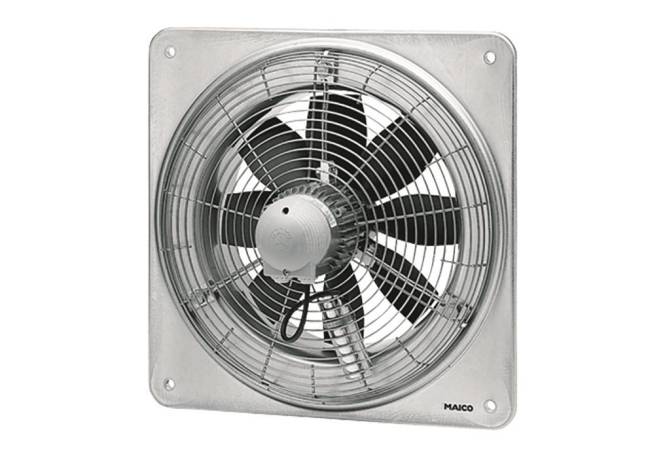 MAICO Axial-C EZQ20/4E Wandventilator mit Stahlwandplatte Install.Baumaterial Ventil.Jalou.Mot.Ex-