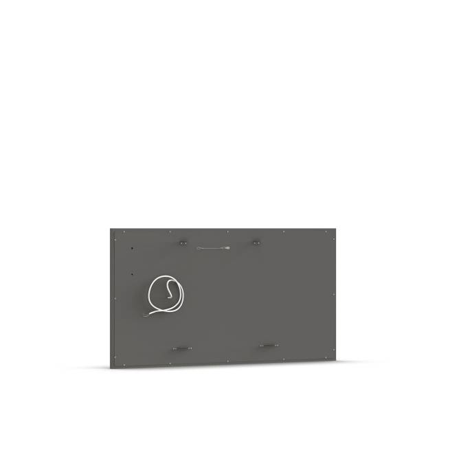 Eine Nahaufnahme eines Gebäudeautomatisierungsgeräts mit mehreren Anschlussanschlüssen mit den Bezeichnungen A1-A6 und Tasten für Öffnen, Schließen und Programmeinstellungen.