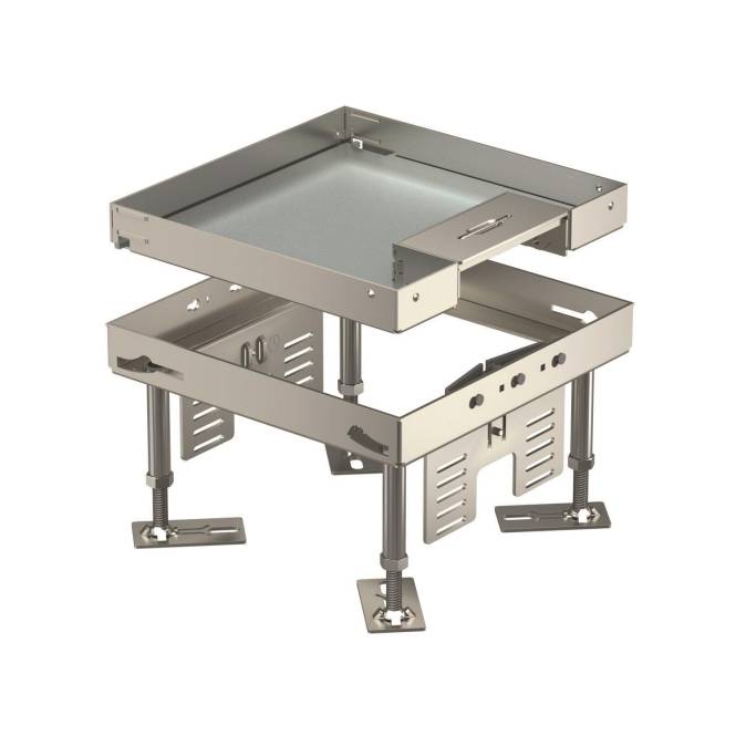 OBO RKSN2 4 VS 20 Quadratische Kassette ** m.Schnurauslass 200x200mm A2 7409208 Install.Baumaterial