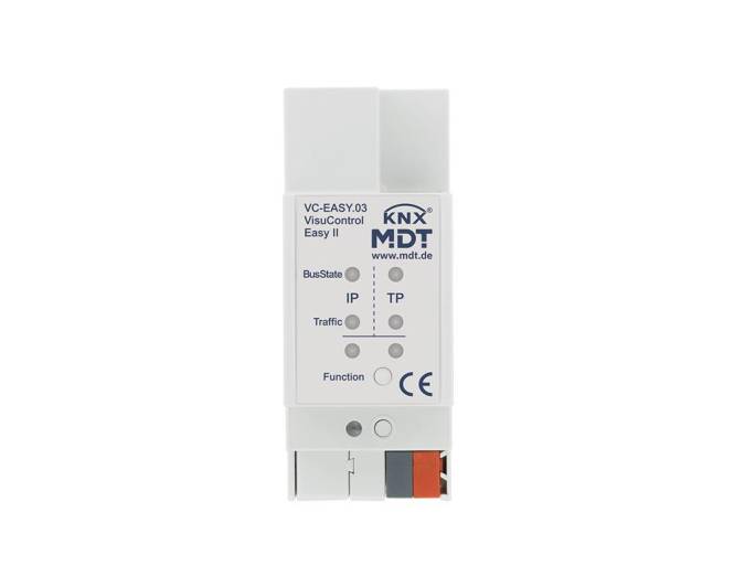 MDT VC-EASY.03 Objektserver VisuControl Easy II 2TE REG m.Android oder IOS App Install.Baumaterial