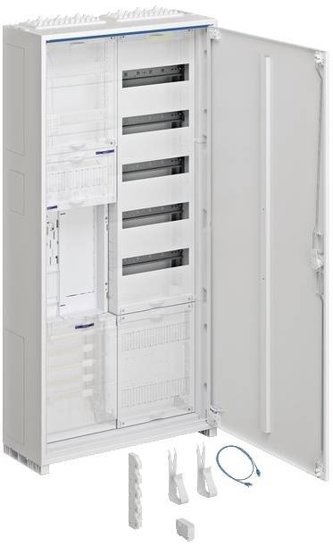 Hager Komplettschrank univ.Z ZB32ET215W1 1100mm 1ZP 2feld BKE-I APZ VT-5rh ESA Install.Baumaterial