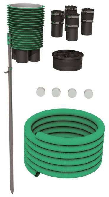 HausausfÃ¼hrung ETGAR Bauherrenpaket HAB BHP fÃ¼r GebÃ¤ude ohne Keller Install.Baumaterial Rohre