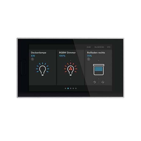 BJ RoomTouch 5 -825 RT/U30.0.11-825 schwarz Install.Baumaterial Schaltermat/Geb.Steu KNX