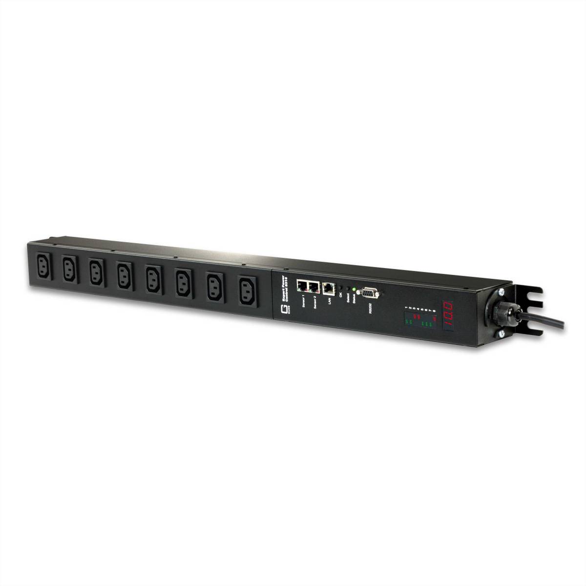 GUDE 8316-2 EPC 8xC13 switched PDU mit Energiemessung pro Lastausgang Steckdosenleisten IP Power