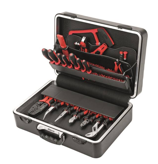 Cimco Meisterkoffer Perfekt 175331 Elektro bestückt Install.Baumaterial Werkzeug Messgeräte