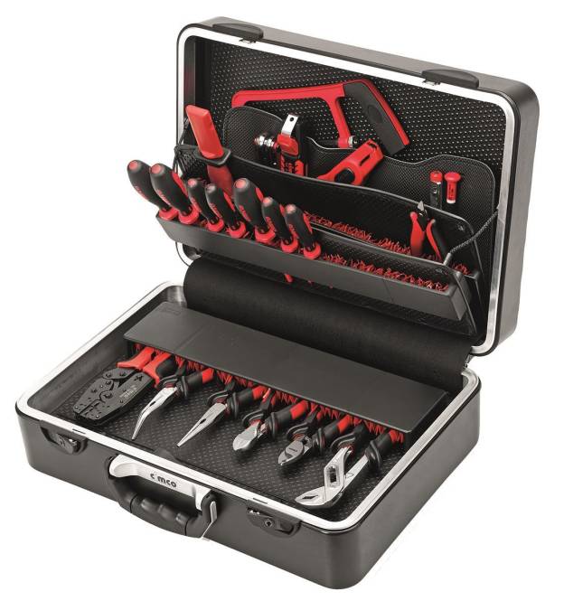 Cimco Meisterkoffer Perfekt 175331 Elektro bestückt Install.Baumaterial Werkzeug Messgeräte