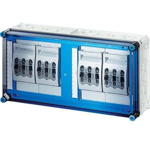 HENS Sicherungs-Geh. MI6465 4X3XNH00 5POL. metrische VorprÃ¤gung Install.Baumaterial