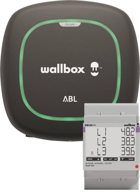 ABL Wallbox Pulsar Dienstwagen Bundle 11kW 100000498 Install.Baumaterial ZÃ¤hlerschr./Verteilg