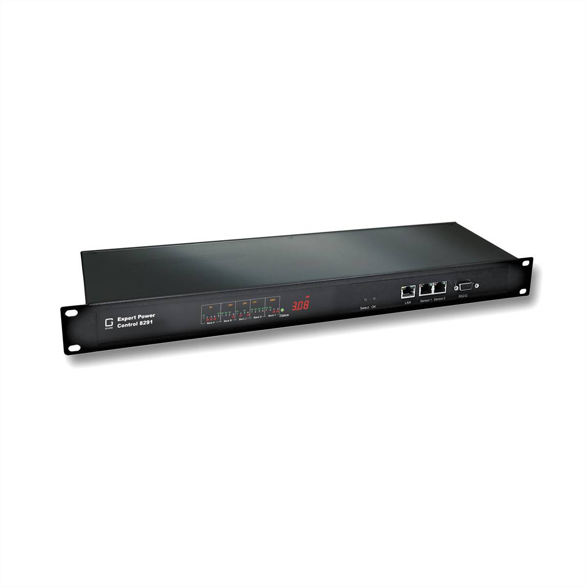 GUDE 8291-2 EPC AC/DC-Switch 21 Ports, Einzelportmessung Steckdosenleisten IP Power Switch