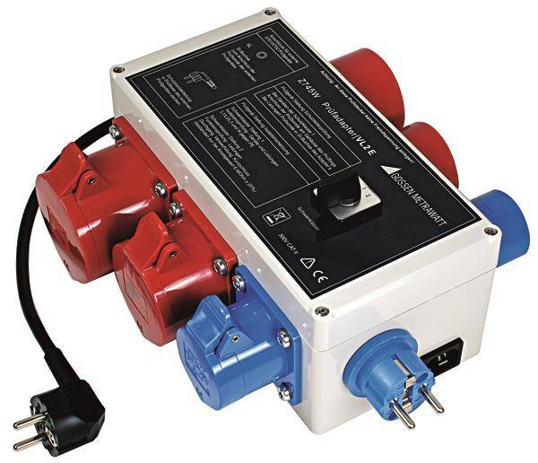 Gossen Prüfadapter E Z745W VL2 E Install.Baumaterial Werkzeug Messgeräte