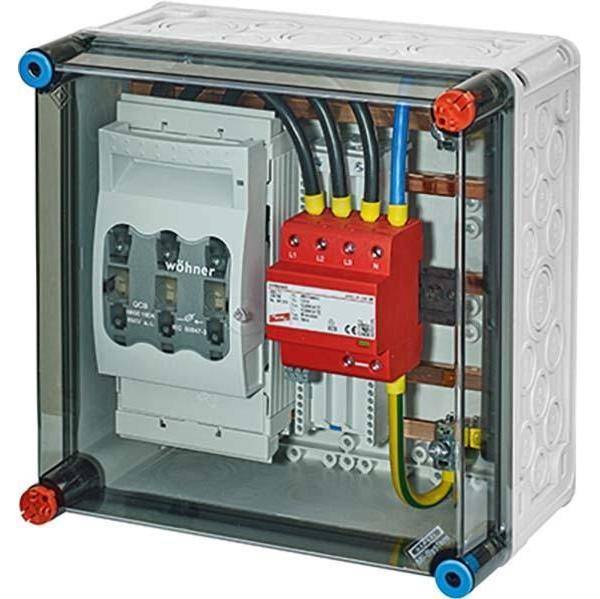 Hensel Mi SP 2262 ÃœberspannungsschutzgehÃ¤use Install.Baumaterial ZÃ¤hlerschr./Verteilg