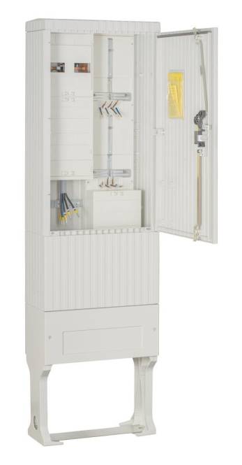 ABN ZÃ¤hleranschlusssÃ¤ule 2 SZ205ZA2500 ZP APZ 5pol Install.Baumaterial ZÃ¤hlerschr./Verteilg