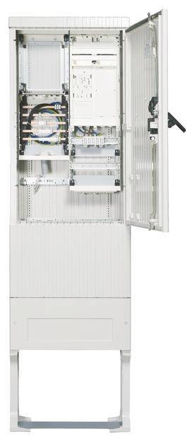 Hager ZÃ¤hleranschlusssÃ¤ule ZAS205BE15A universZ 1ZP eHZ 5polig +APZ Install.Baumaterial