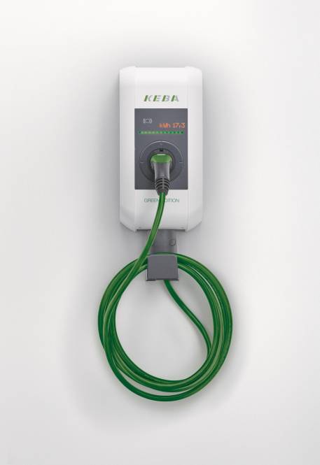 KEBA X-Series EN Typ2 6m 22KW RFID ME 128810 ISO 15118 hardware-ready Install.Baumaterial