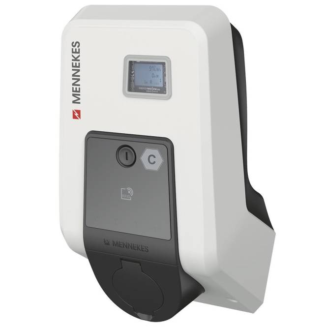 Mennekes AMTRON Wallbox 1384402 Professional 22 Install.Baumaterial Zählerschr./Verteilg