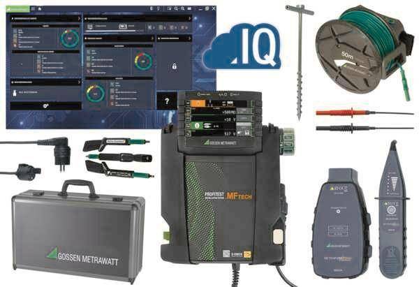 Gossen PROFiTEST MF TECH Meister-Set Installationstester M537C Install.Baumaterial Werkzeug