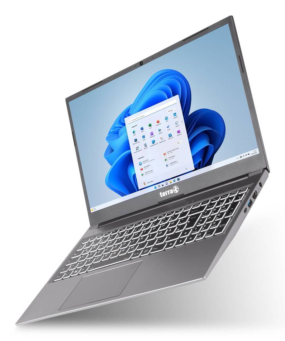 TERRA MOBILE 1517R i3-1315U W11 PRO, Intel® Core™ i3, 39,6 cm (15.6"), 1920 x 1080 Pixel, 8 GB, 500 GB, Windows 11 Pro