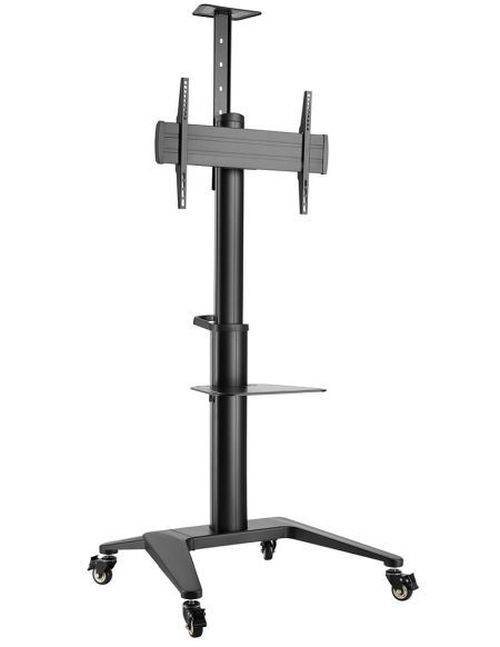 Dacomex TV-Wagen S70-600W-LP, für Flachbildschirme 94 - 177 cm (37" - 70"), bis 70 kg, schwarz