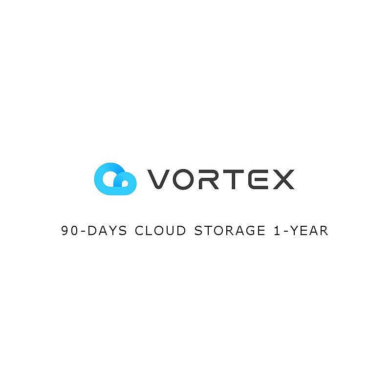 VIVOTEK VORTEX 90-D CLOUD STORAGE 1-YR, Lizenz, Zubehörartikel, SOFTWARE-LIZENZ, CLOUD-Speicherlizenz (90 Tage pro Kame