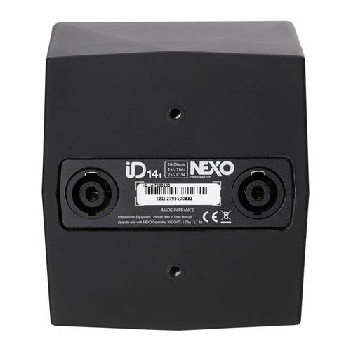 NEXO ID14T Touring Version - Hochleistungs-Lautsprecher mit HF-Abstrahlcharakteristik 100° x 100° - schwarz