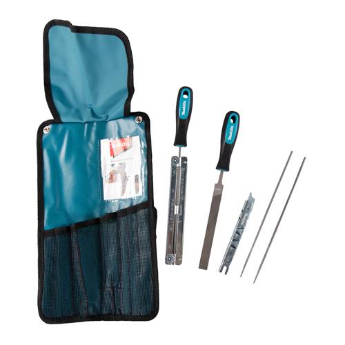 MAKITA D-72154 - Schärfset für Akku-Astsäge DUC101 & DUC150 (Durchmesser 4,00mm | inkl. wasserabweisender Rolltasche)