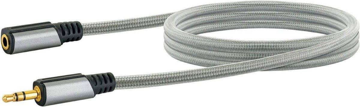 AINSTEIN Aux Verlängerungskabel 5m – 3,5 mm Klinkenstecker auf Klinkenbuchse Audiokabel