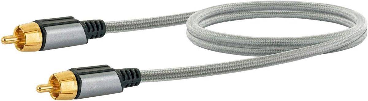 AINSTEIN Cinch Audiokabel 1m – Hochwertiges Stereo Kabel mit Cinch-Stecker