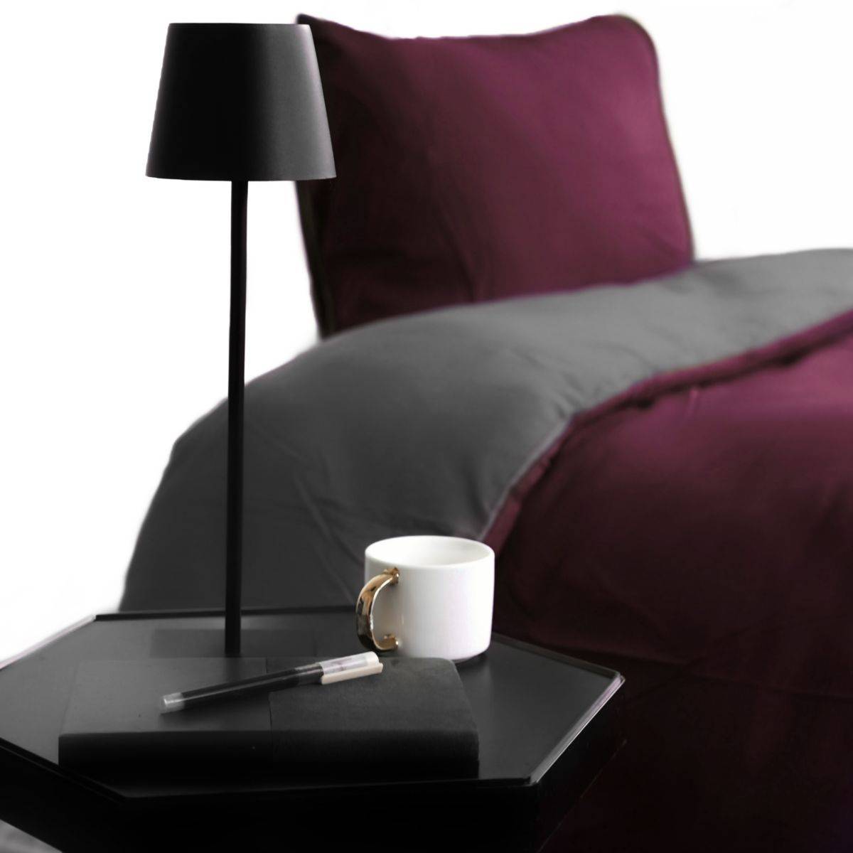 Microfaser Wende-Bettwäsche mit Reißverschluss, für Einzel- und Doppelbett 135 x 200 cm + 80 x 80 cm