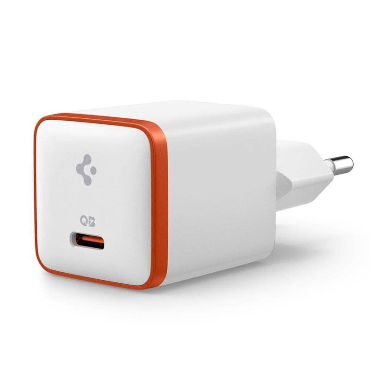 Wand-Ladegerät USB-C PD + QC3.0 30W - kompatibel mit iOS, Android Weiß