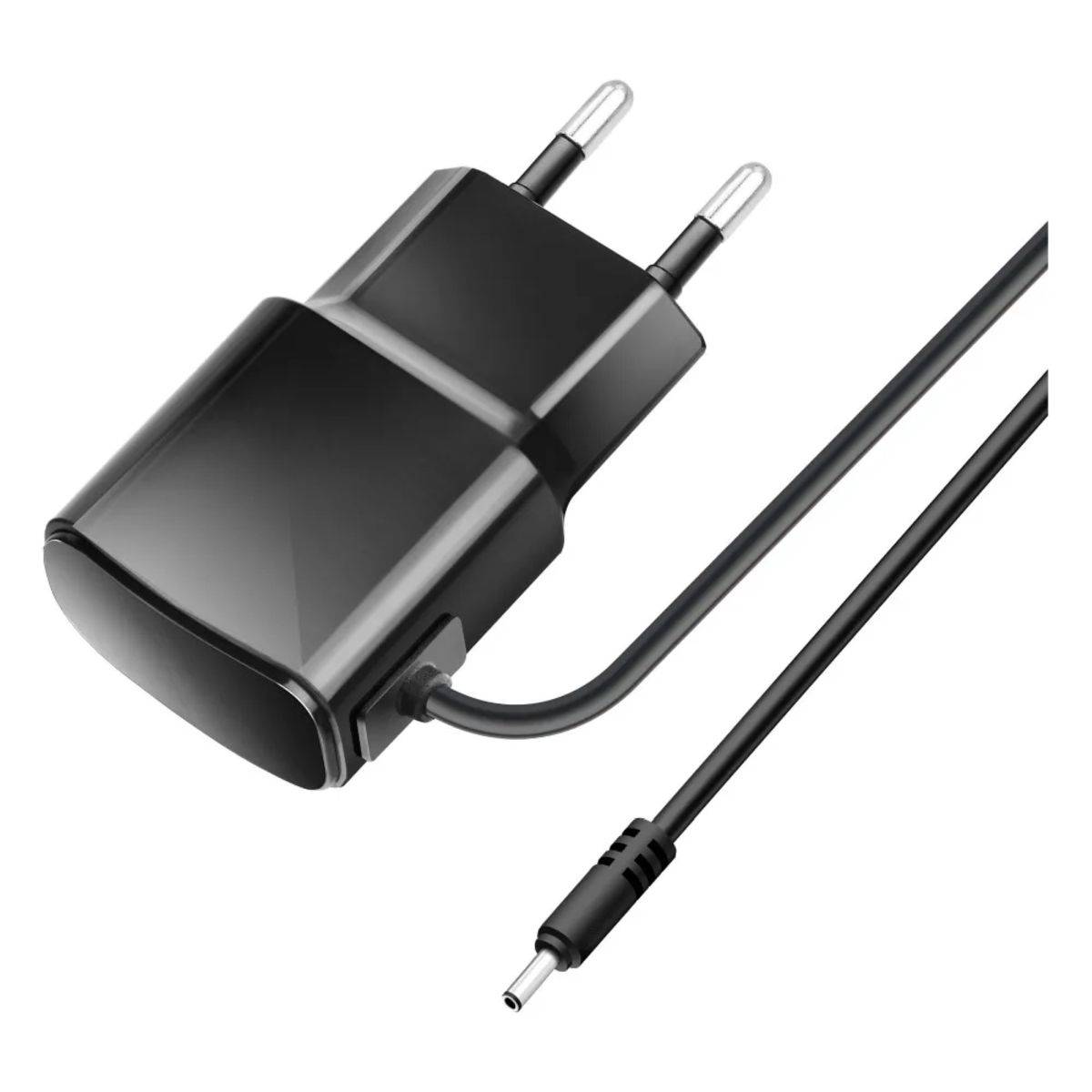 Netzladegerät kompatibel mit Nokia3310/6610 - Schwarz mit 1,13m Kabel