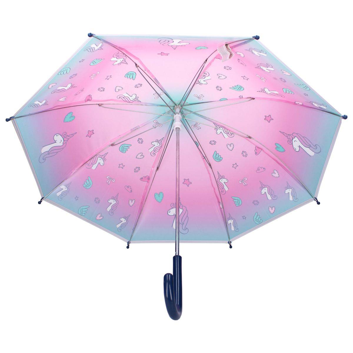 Milky Kiss Kinder-Regenschirm ? 70 cm Unicorn-Design Schutz vor Regen und UV